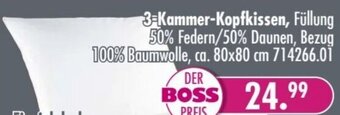Möbel Boss 3 Kammer Kopfkissen Angebot
