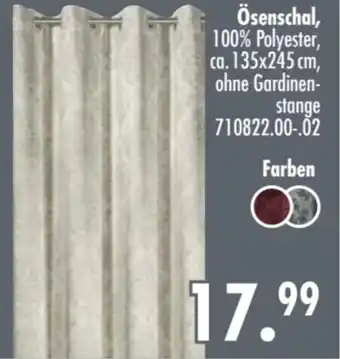 Möbel Boss Ösenschal Angebot