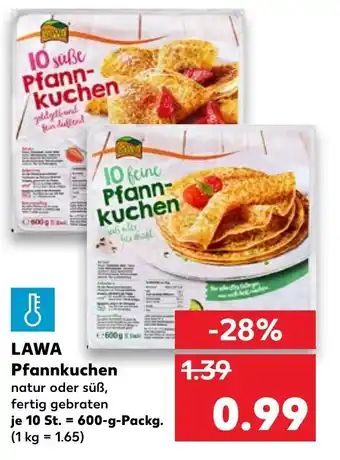 Kaufland LAWA Pfannkuchen 600g Angebot