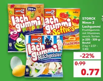 Kaufland Storck Nimm 2 Lachgummi 225-325g Beutel Angebot