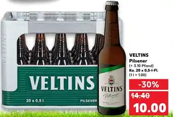 Kaufland Veltins Pilsener 20x0,5L Angebot