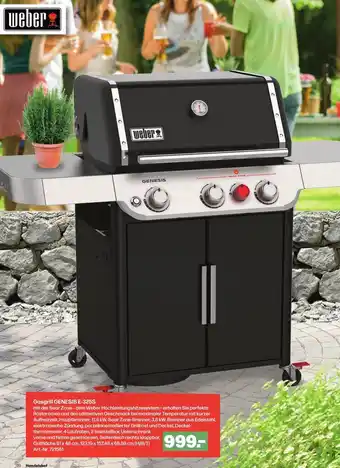 Handelshof Weber Gasgrill Genesis E-325S Angebot