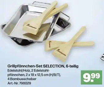 Handelshof Landmann Grillpfännchen Set Selection, 6-teilig Angebot