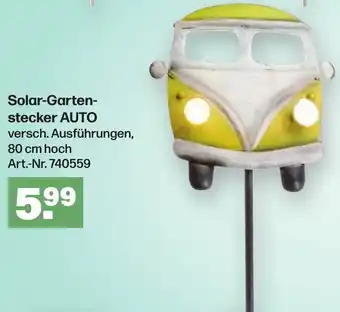 Handelshof Solar Gartenstecker Auto Angebot