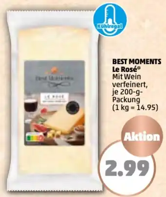 PENNY Best Moments Le Rosé 200 g Packung Angebot