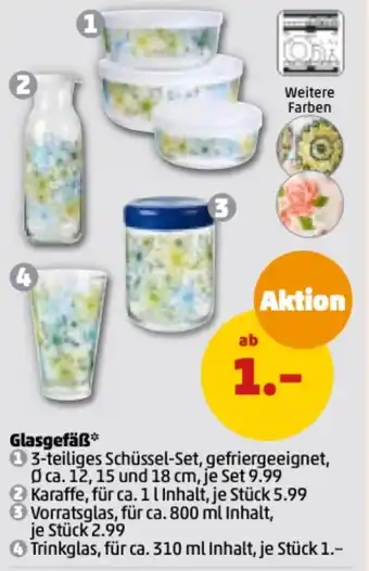 PENNY Glasgefäß Angebot