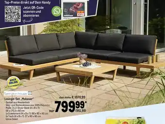 METRO Tarrington House Lounge-Set Makaser Angebot