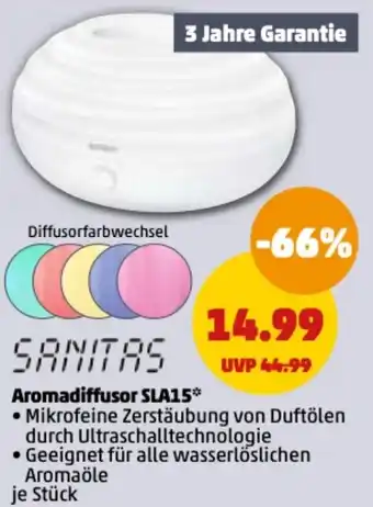 PENNY Sanitas Aromadiffusor SLA15 Angebot