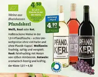 Ebl Naturkost Pfandskerl Angebot