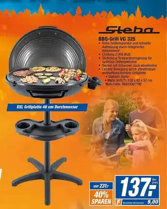 expert Octomedia Steba bbq-grill vg 325 Angebot