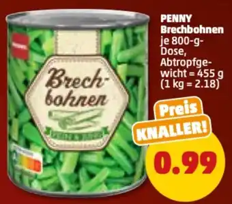 PENNY Penny Brechbohnen 800 g Dose Angebot