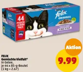 PENNY Felix Gemischte Vielfalt 44x85 g Beutel Angebot
