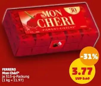 PENNY Ferrero Mon Chéri 315 g Packung Angebot