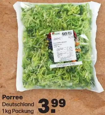 Handelshof Porree 1 kg Packung Angebot