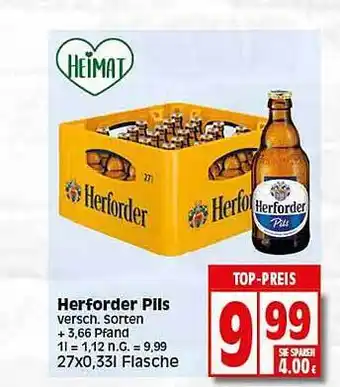 Elli Markt Herforder pils Angebot