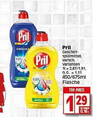 Elli Markt Pril geschirrspülmittel Angebot