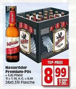 Elli Markt Hasseröder premium-pils Angebot