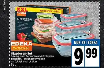 Elli Markt Edeka zuhause glasdosen-set Angebot