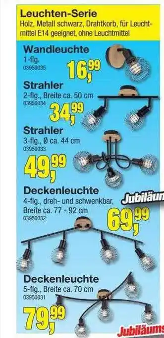 Möbelfundgrube Leuchten-serie Angebot