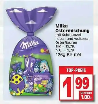 Edeka Milka ostermischung Angebot