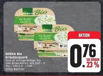 Edeka Edeka bio kräuterquark Angebot