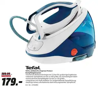 MediaMarkt Tefal GV9223 Pro Express Protect Dampfbügelstation Angebot