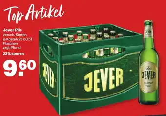 Handelshof Jever Pils Kasten 20x0,5 L Flaschen Angebot