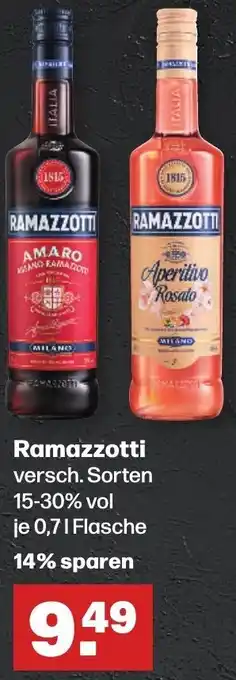 Handelshof Ramazzotti 0,7 L Flasche Angebot