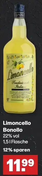 Handelshof Limoncello Bonollo 1,5 L Flasche Angebot