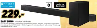 MEDIMAX Samsung Soundbar HW-B540 Angebot