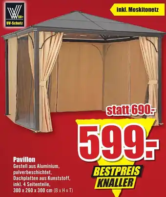 B1 Discount Baumarkt Pavillon Angebot