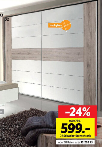 SCONTO Schwebetürenschrank Angebot
