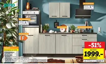 SCONTO Pino Küchenzeile Angebot
