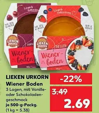 Kaufland Lieken urkorn wiener boden Angebot