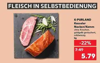 Kaufland K-purland kasseler nacken oder kamm Angebot