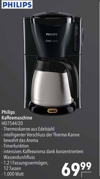 CITTI Markt Philips Kaffeemaschine | HD7544/20 Angebot