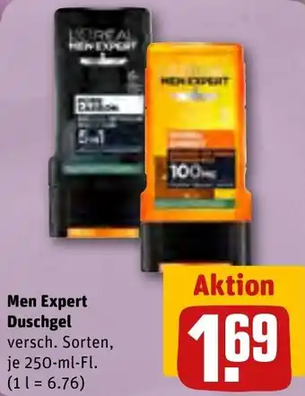 REWE Men Expert Duschgel 250 ml Fl. Angebot