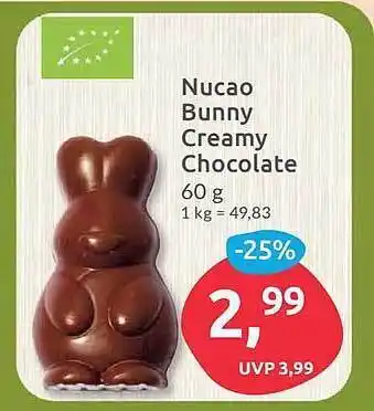 Budni Nucao bunny creamy chocolate Angebot