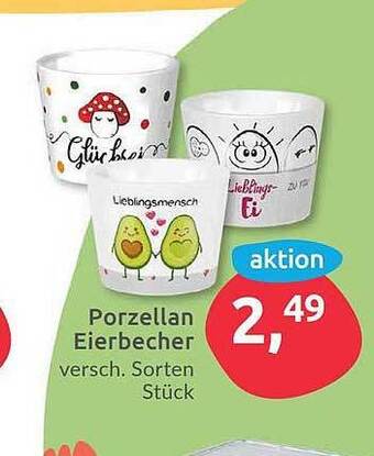 Budni Porzellan eierbecher Angebot