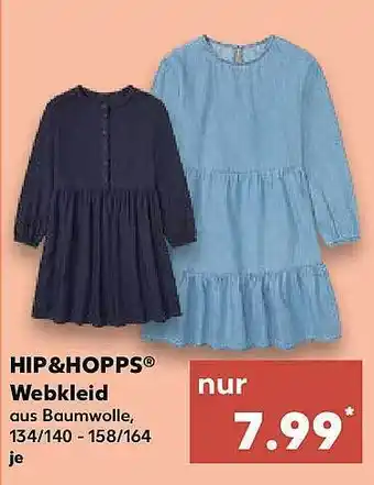 Kaufland Hip&hopps webkleid Angebot