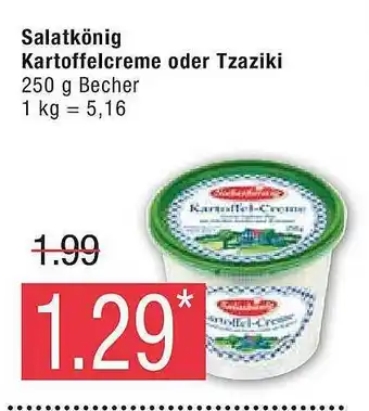 Marktkauf Salatkrönung kartoffelcreme oder tzaziki Angebot