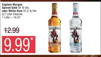 Marktkauf Captain morgan spiced gold oder white rum Angebot