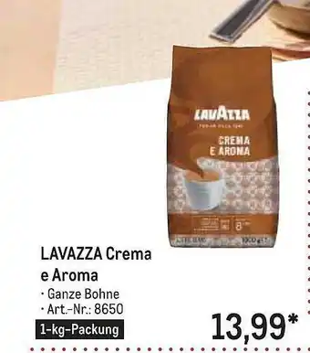 METRO Lavazza crema e aroma Angebot