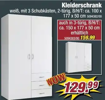 Poco Kleiderschrank ca. 100 x 177 x 50 cm Angebot