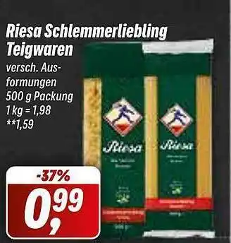 Simmel Riesa schlemmerliebling teigwaren Angebot