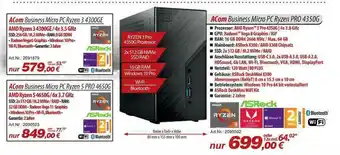 ACom PC Acom Business Micro Pc Ryzen 3 4300ge Angebot