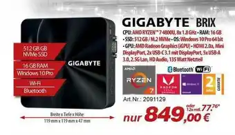 ACom PC Gigabyte Brix Angebot