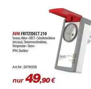 ACom PC Avm Fritz!dect 210 Angebot