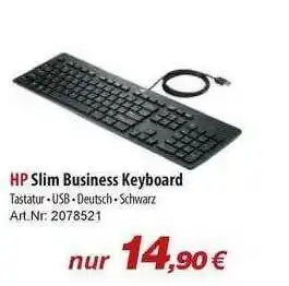 ACom PC Hp Slim Business Keyboard Angebot