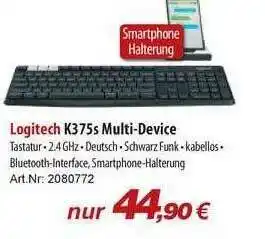 ACom PC Logitech K375s Multi-device Angebot